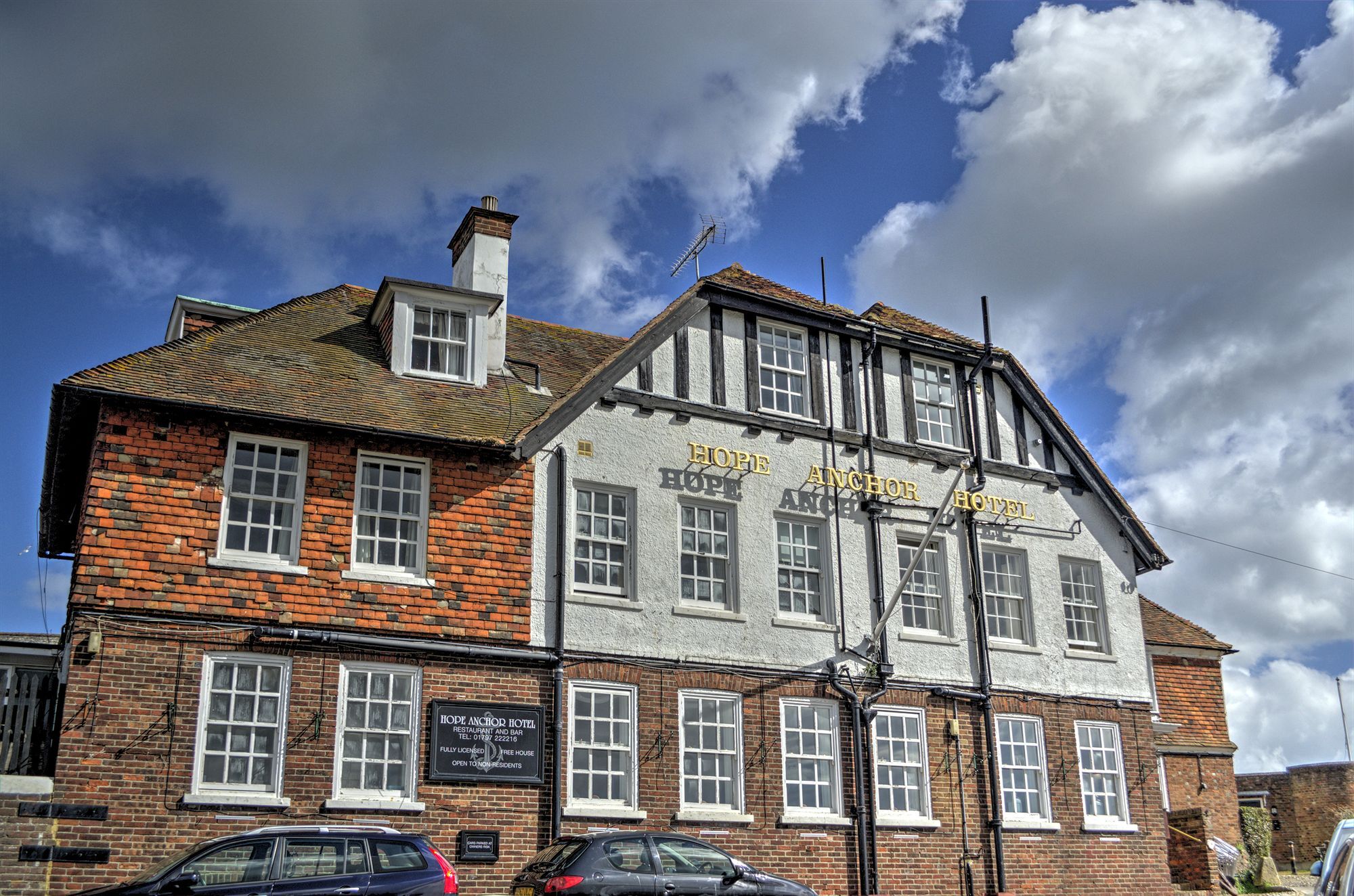 Hotel The Hope Anchor Rye Exterior foto